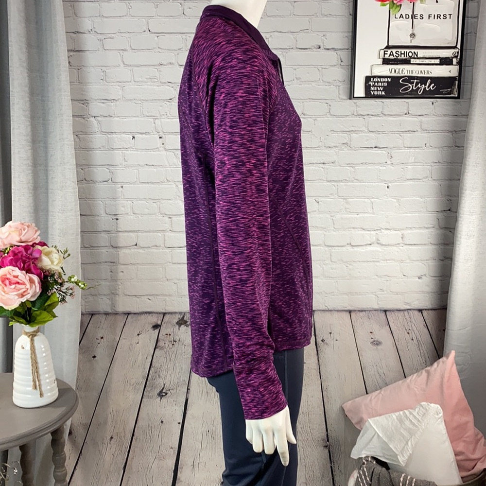 Ideology Purple/Pink Pullover Activewear Top Size: Medium - Picture 8 of 17